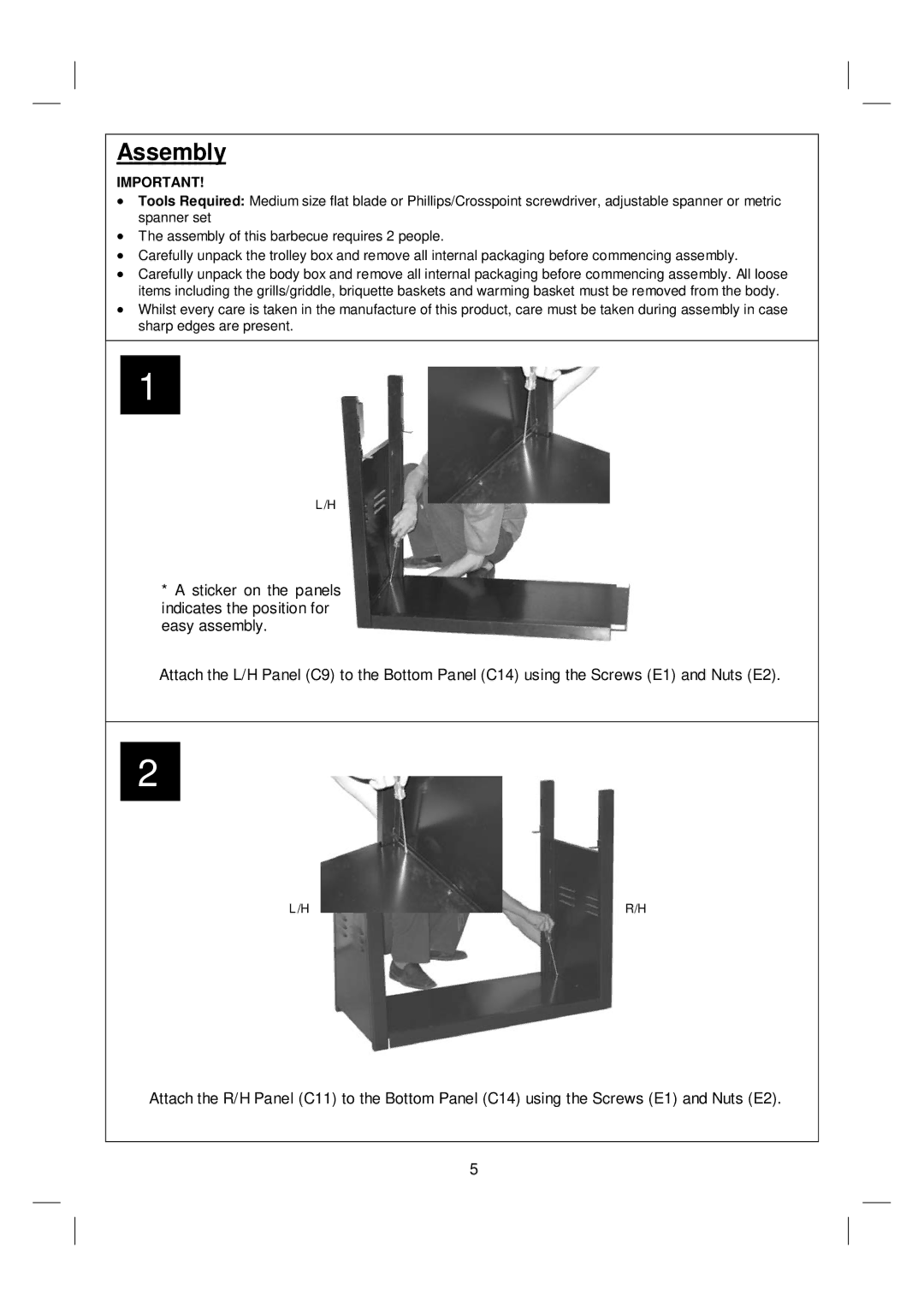 Royal Leisure 359 warranty Assembly 