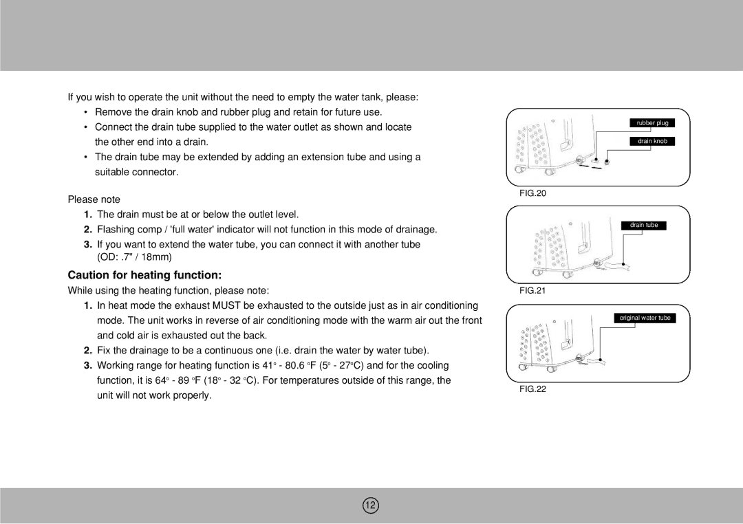 Royal Sovereign ARP-1200M, ARP-1200DE, ARP-1200DM owner manual Unit will not work properly 