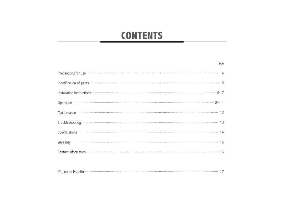 Royal Sovereign ARP-9409, ARP-9411 owner manual Contents 