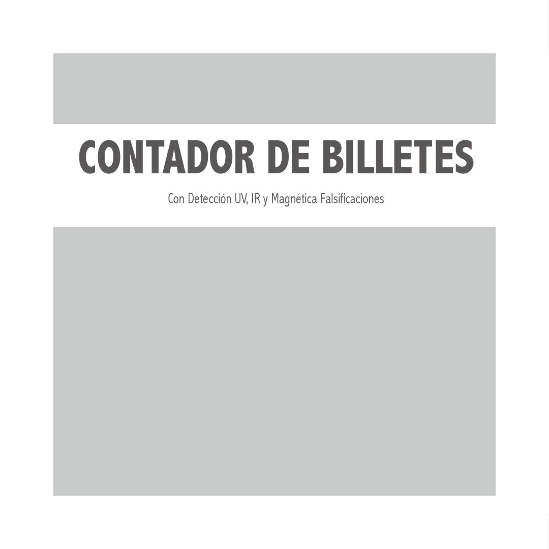 Royal Sovereign RBC-1003BK owner manual Contador DE Billetes 