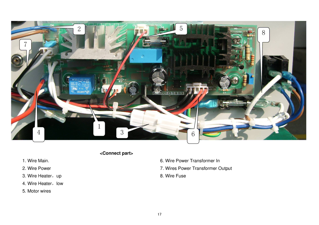 Royal Sovereign RSH-380SL service manual Connect part 