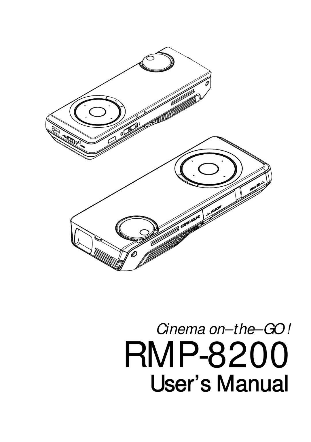 RoyalTek RMP-8200 user manual 