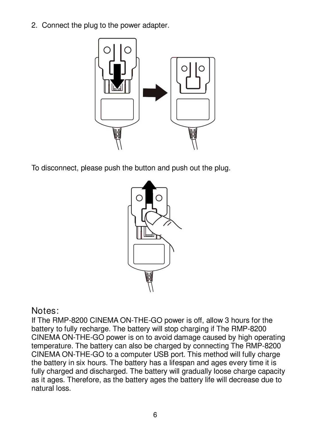 RoyalTek RMP-8200 user manual 