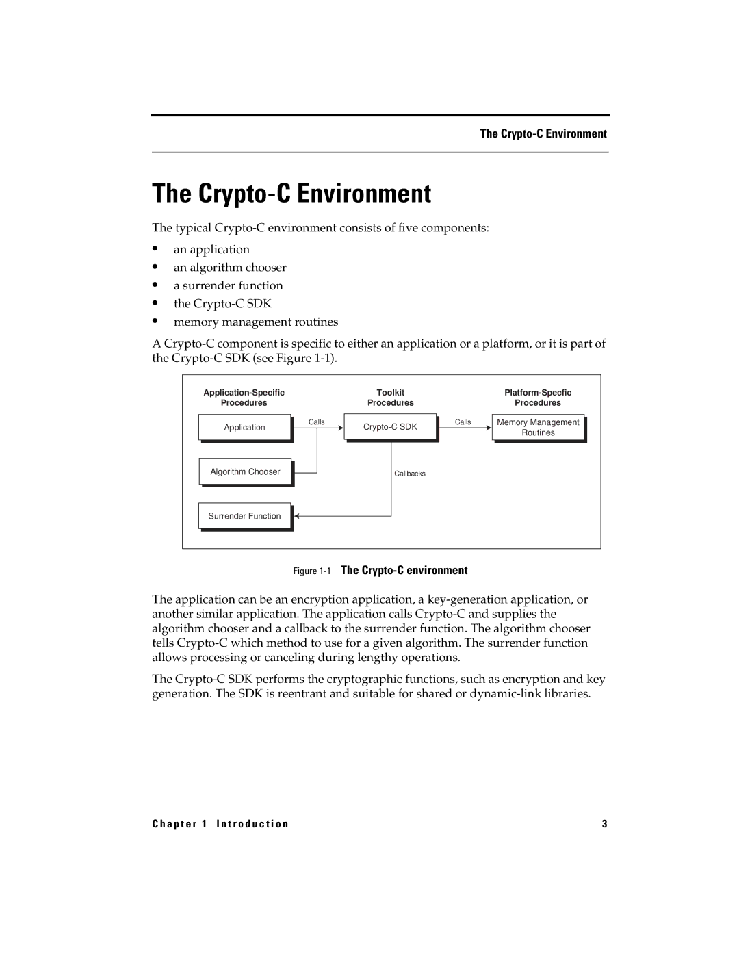 RSA Security 5 manual Crypto-C Environment 