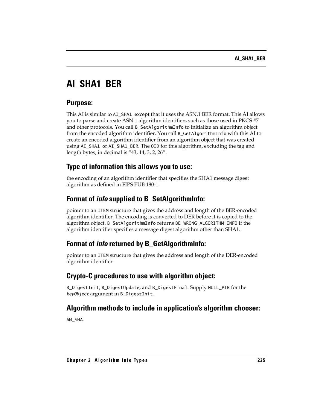 RSA Security 5 manual AISHA1BER 