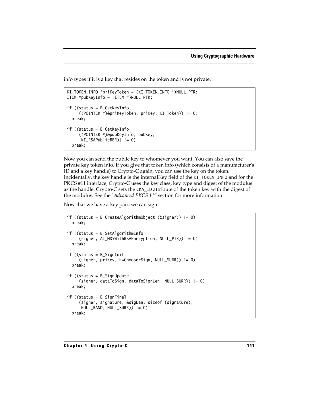 RSA Security 5.2.2 manual Using Cryptographic Hardware 