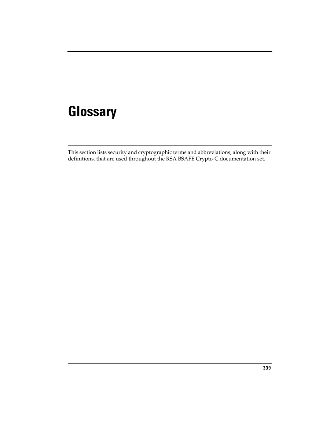 RSA Security 5.2.2 manual Glossary 