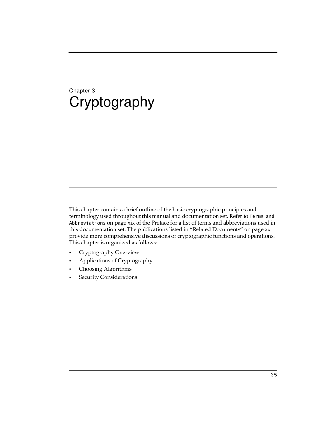 RSA Security 5.2.2 manual Cryptography 