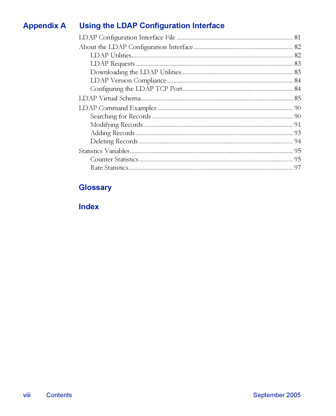 RSA Security 6.1 manual Glossary Index 