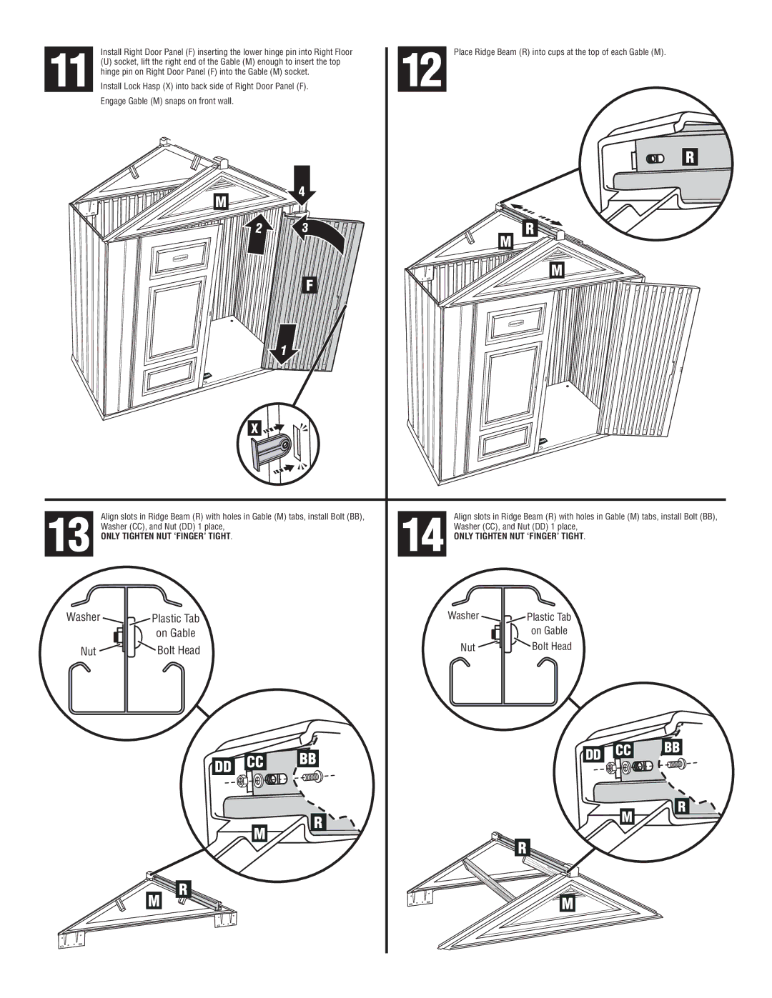 Rubbermaid 1S85 manual Dd Cc Bb 