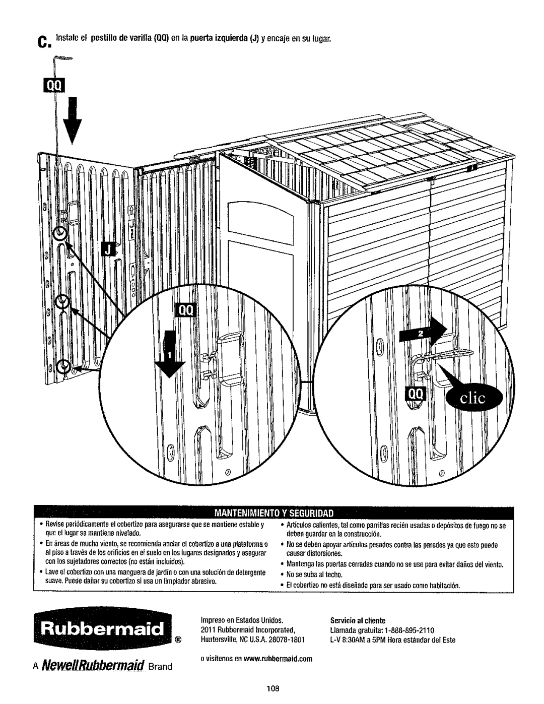 Rubbermaid 5L40 manual 