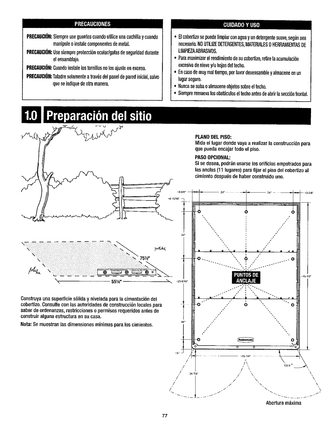 Rubbermaid 5L40 manual 