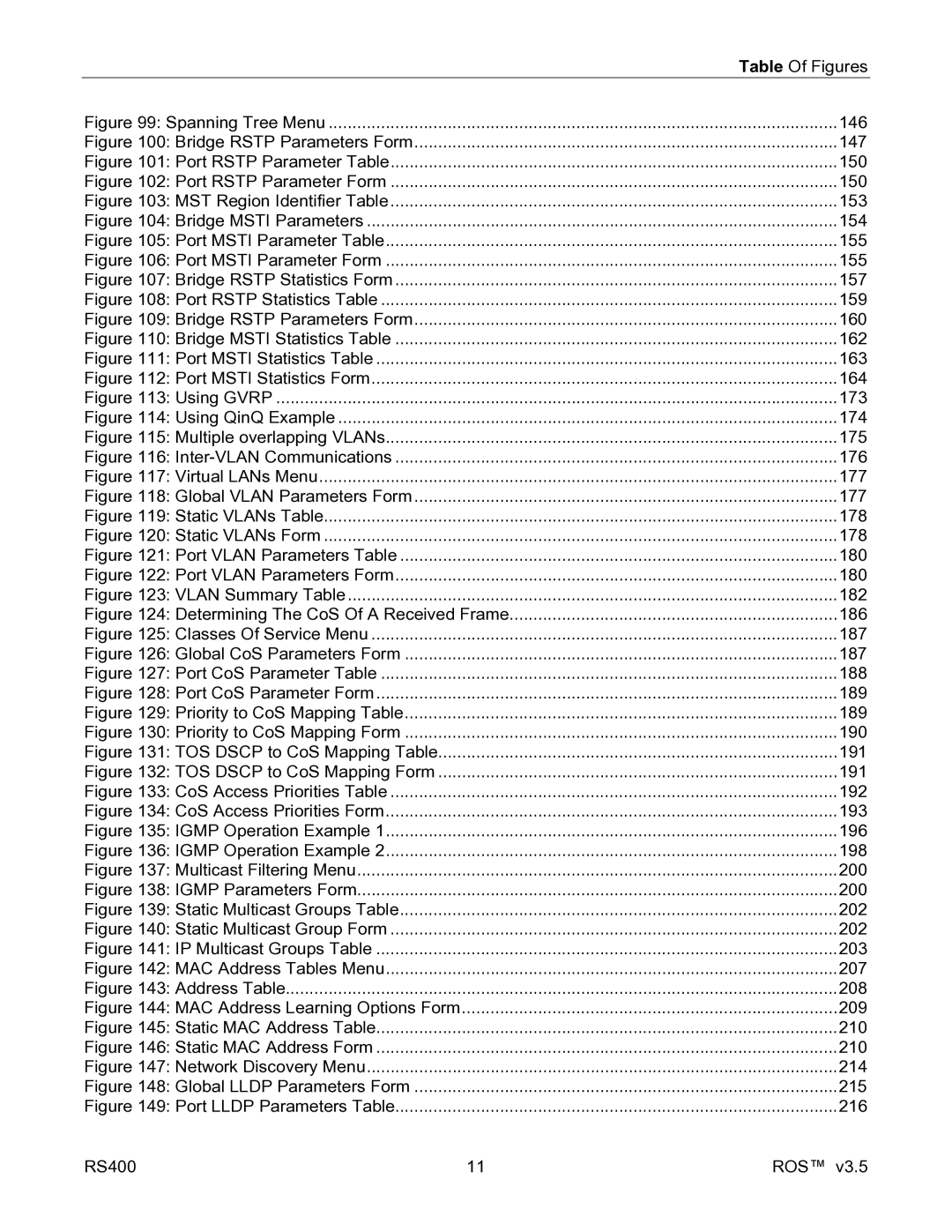 RuggedCom RS400 manual 160 