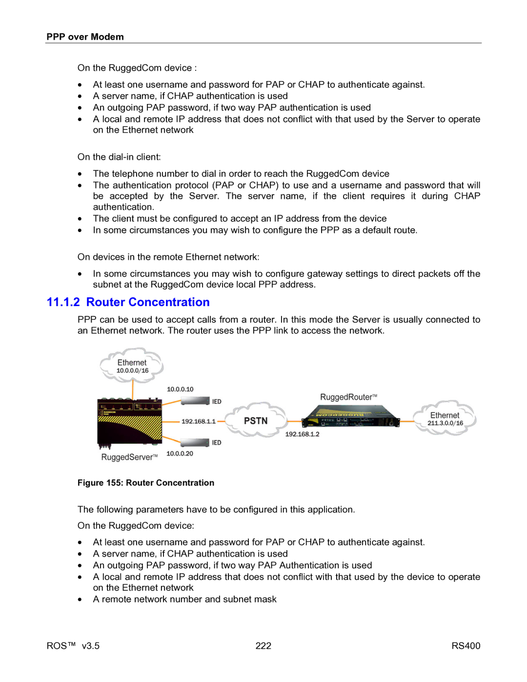 RuggedCom RS400 manual Router Concentration 