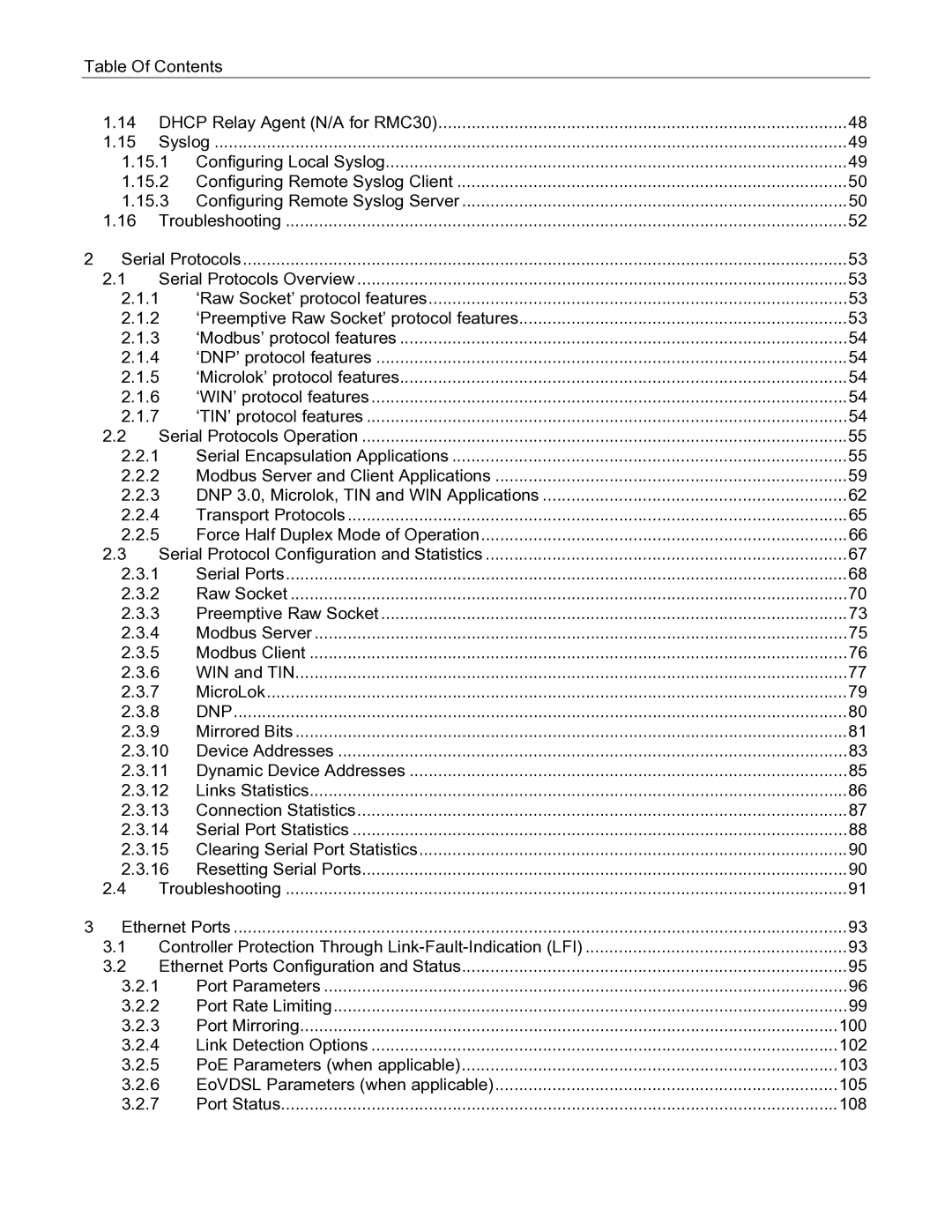 RuggedCom RS400 manual Dnp 