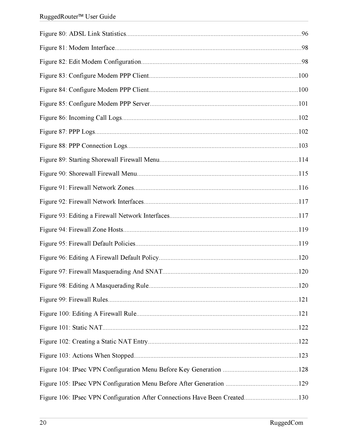 RuggedCom RX1000, RX1100 manual Adsl Link Statistics 