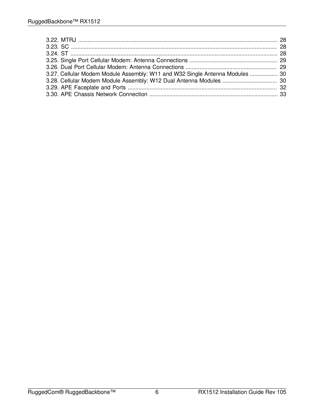 RuggedCom RX1512 manual 