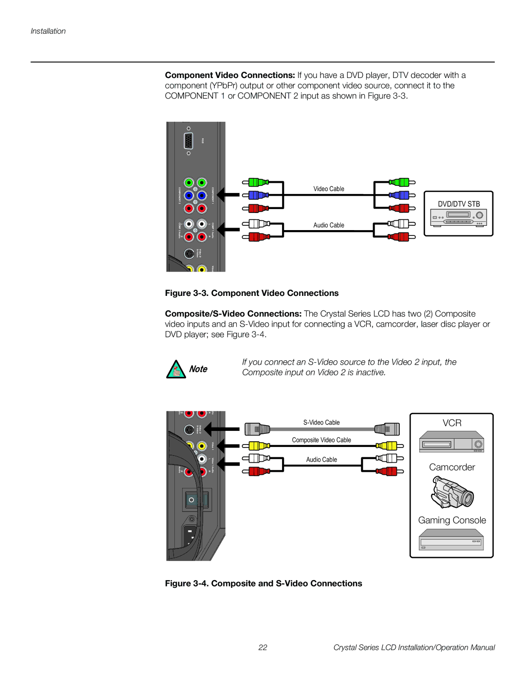 Runco CX-OPAL42, CX-OPAL47, CX-OPAL55, CX-65HD, CX-55HD, CX-42HD, CX-47HD operation manual Vcr 