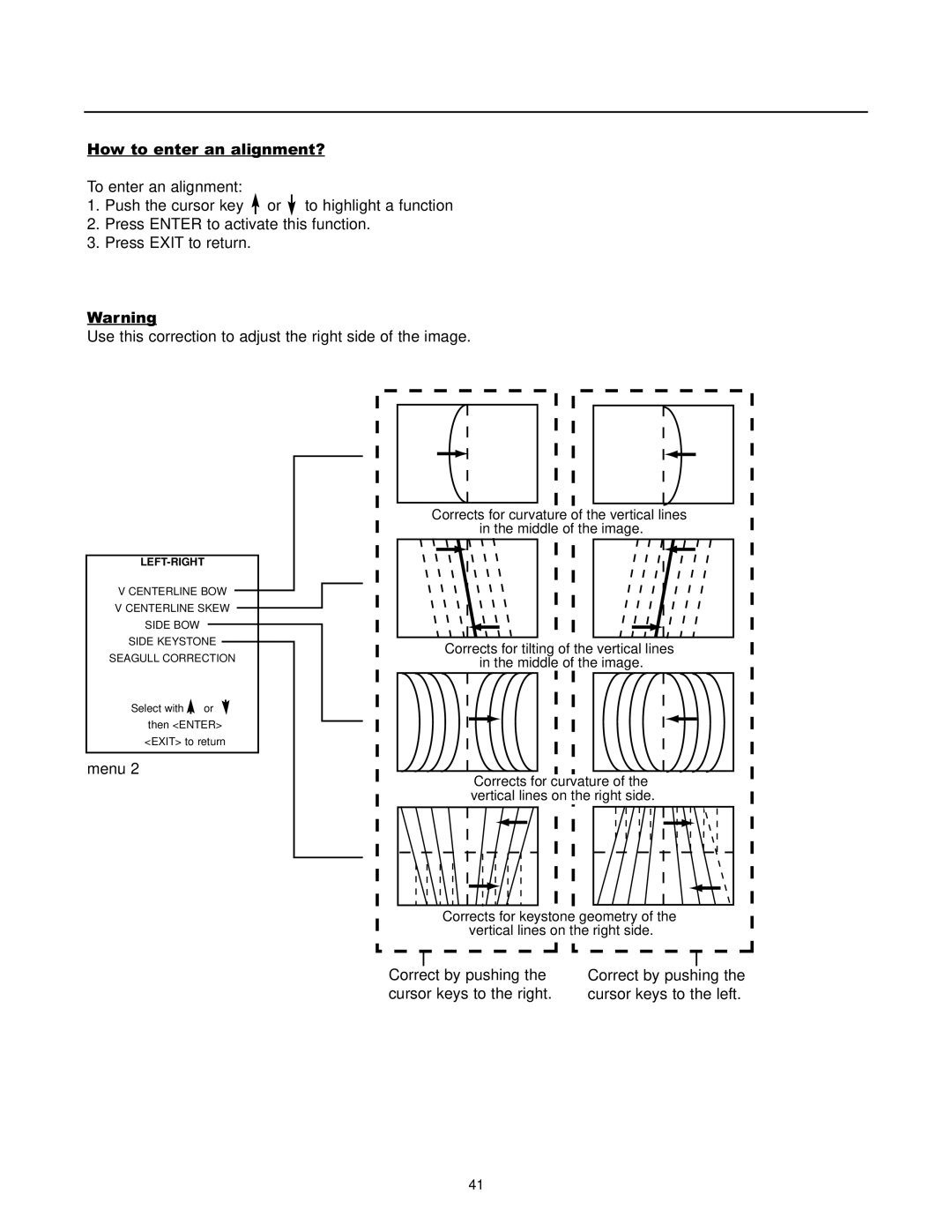 Runco DTV-1200 owner manual Left-Right 