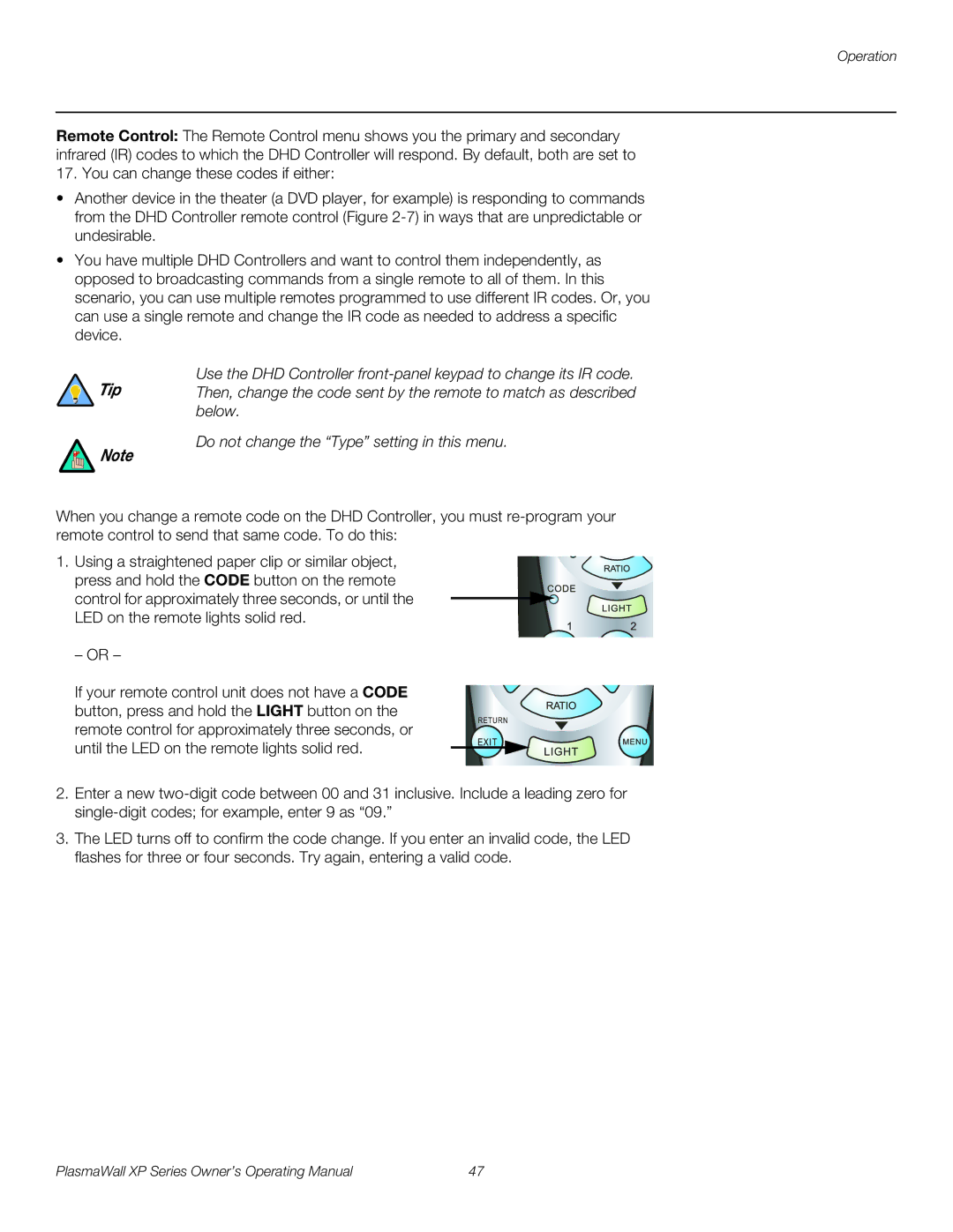 Runco High Definition manual Exit 