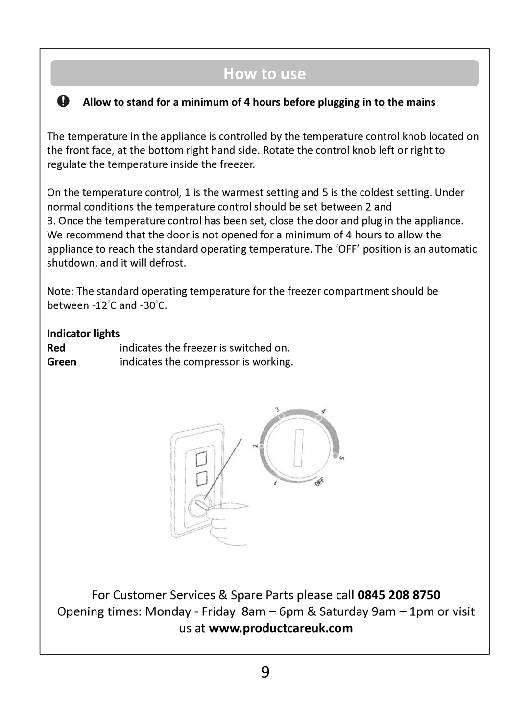 Russell Hobbs RHCF103 instruction manual How to use 