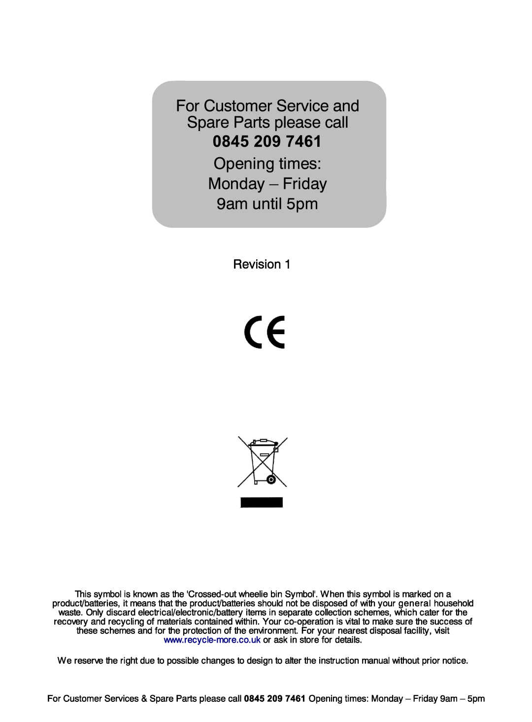 Russell Hobbs RHM1707B instruction manual 