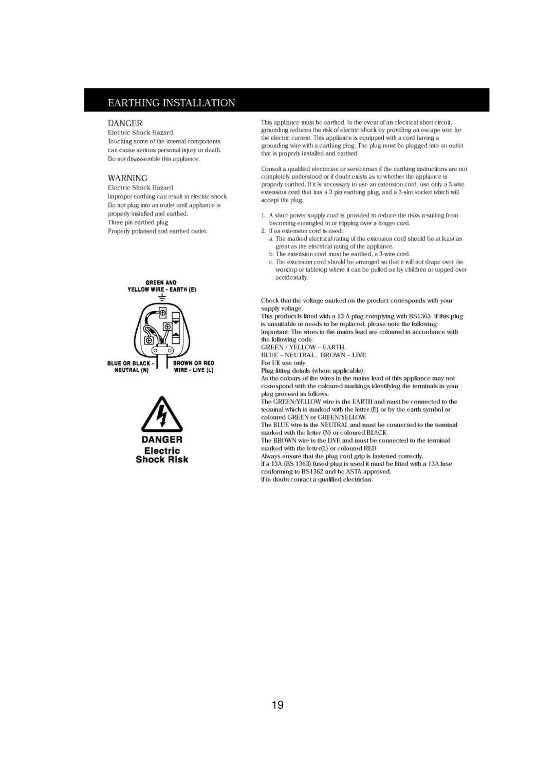 Russell Hobbs RHM2017 user manual 