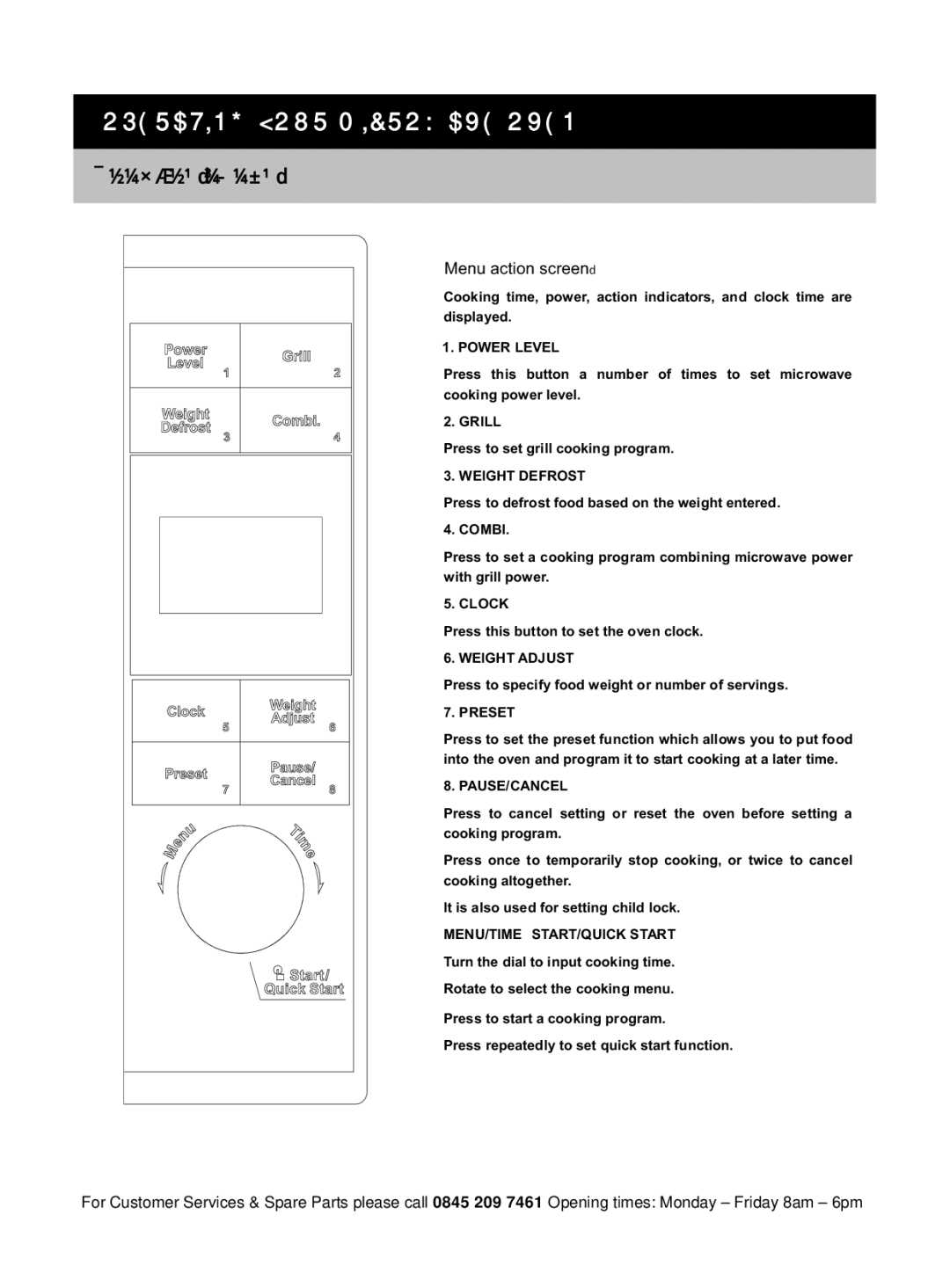 Russell Hobbs RHM2018 instruction manual 235$7,1*2850,&52$9291, JvuyvsGwhulsG 