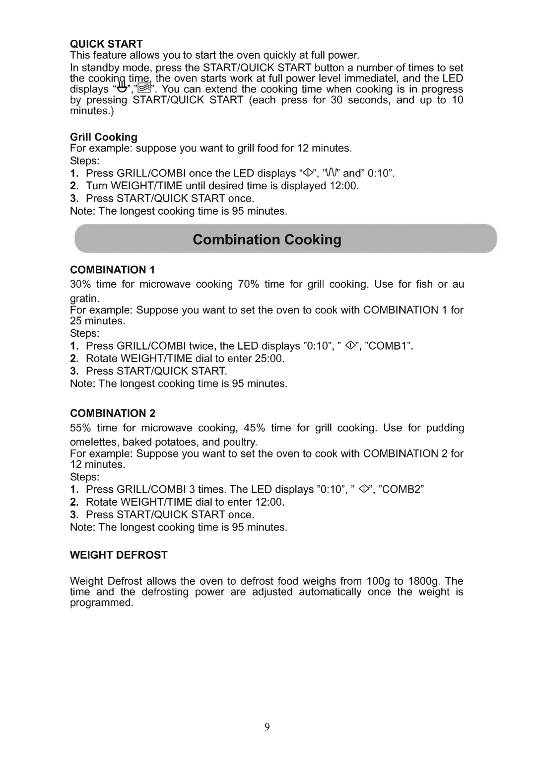 Russell Hobbs RHM2031 user manual 