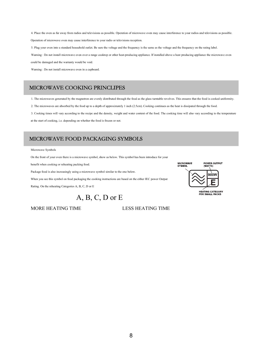 Russell Hobbs RHM2505 user manual 52$9&22.,1*35,1&/,36G, 52$9223$&.$*,1*60%2/6 