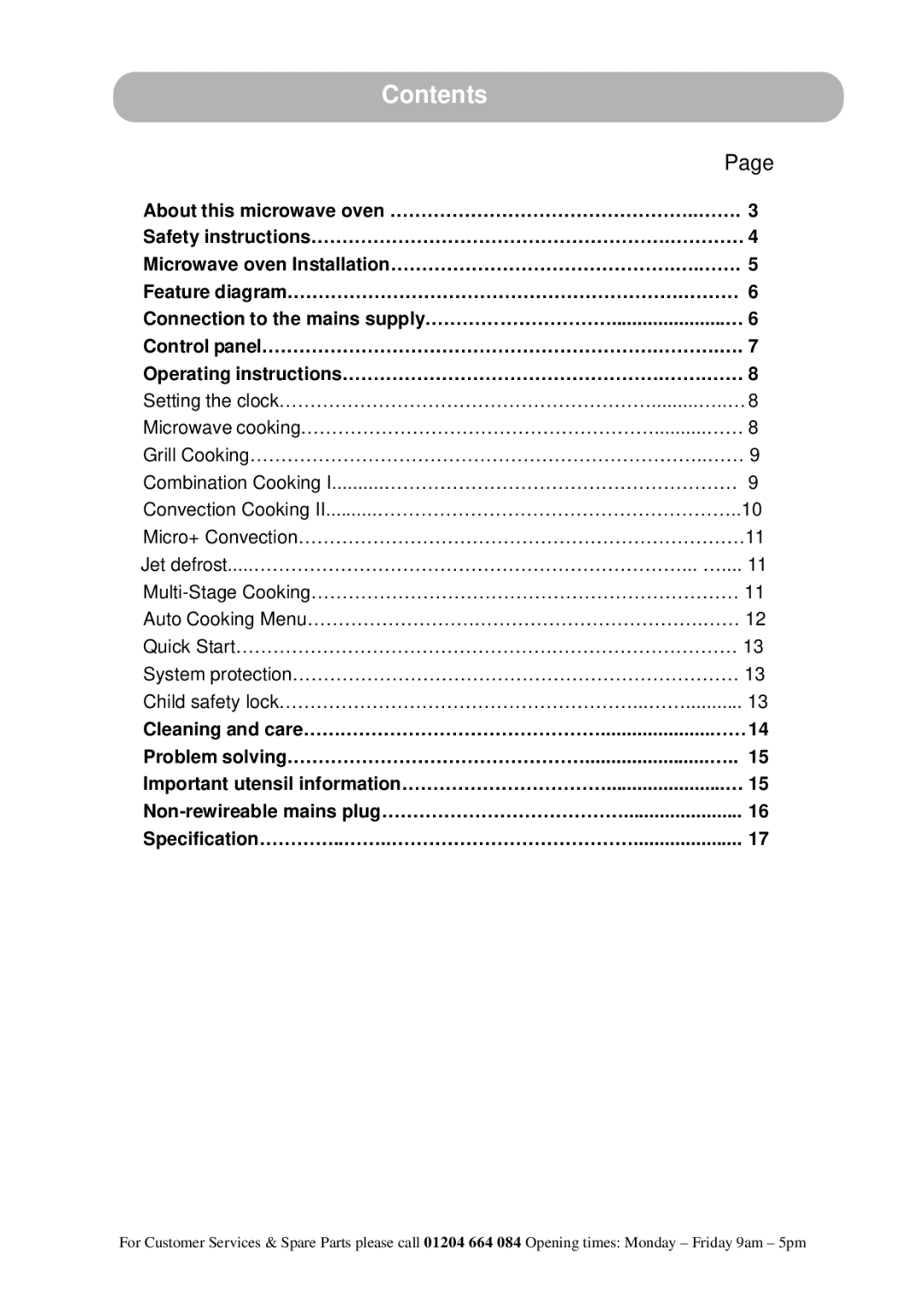 Russell Hobbs RHM2506 instruction manual Contents 