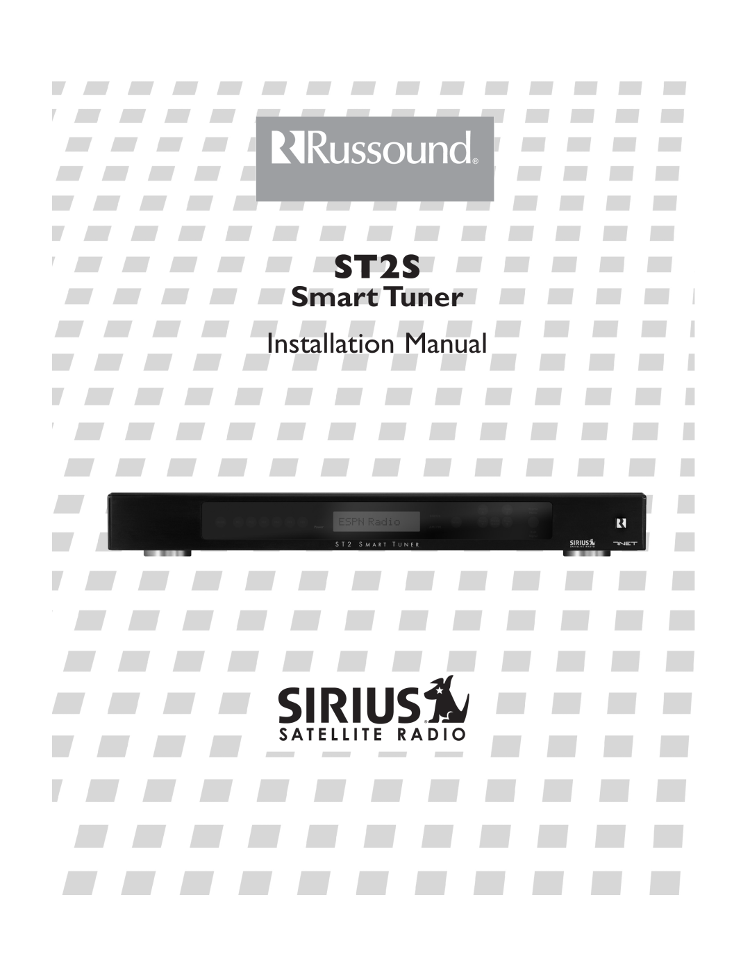 Russound ST2S installation manual Smart Tuner, Installation Manual 