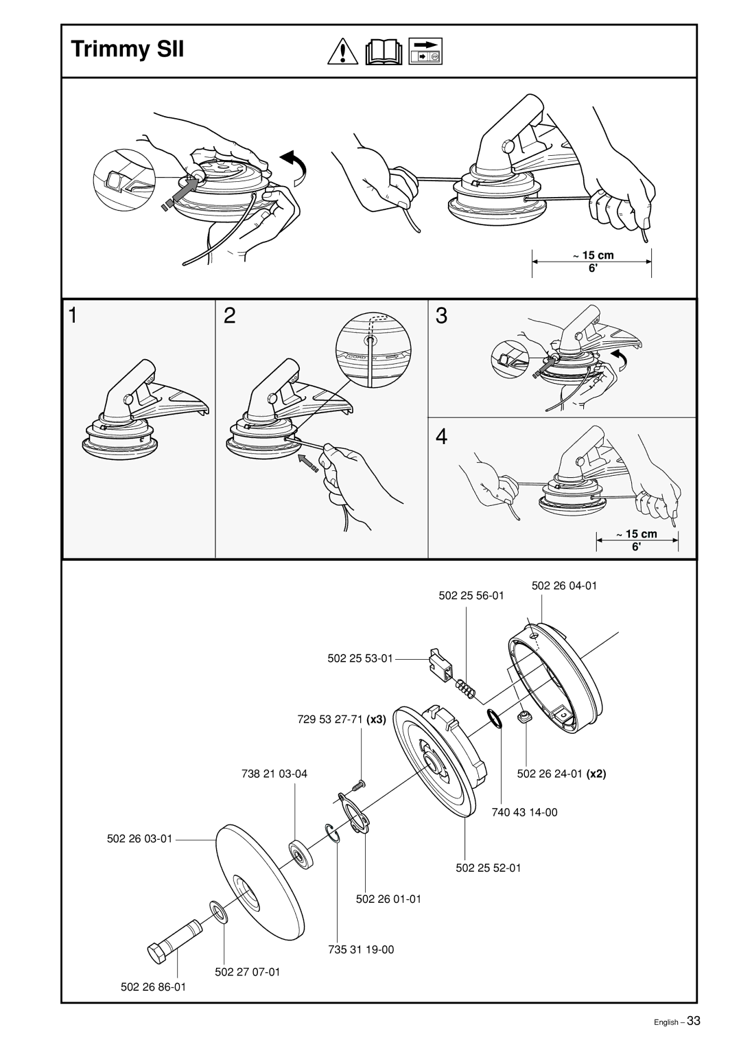 Ryobi 240RJ manual 502 26 