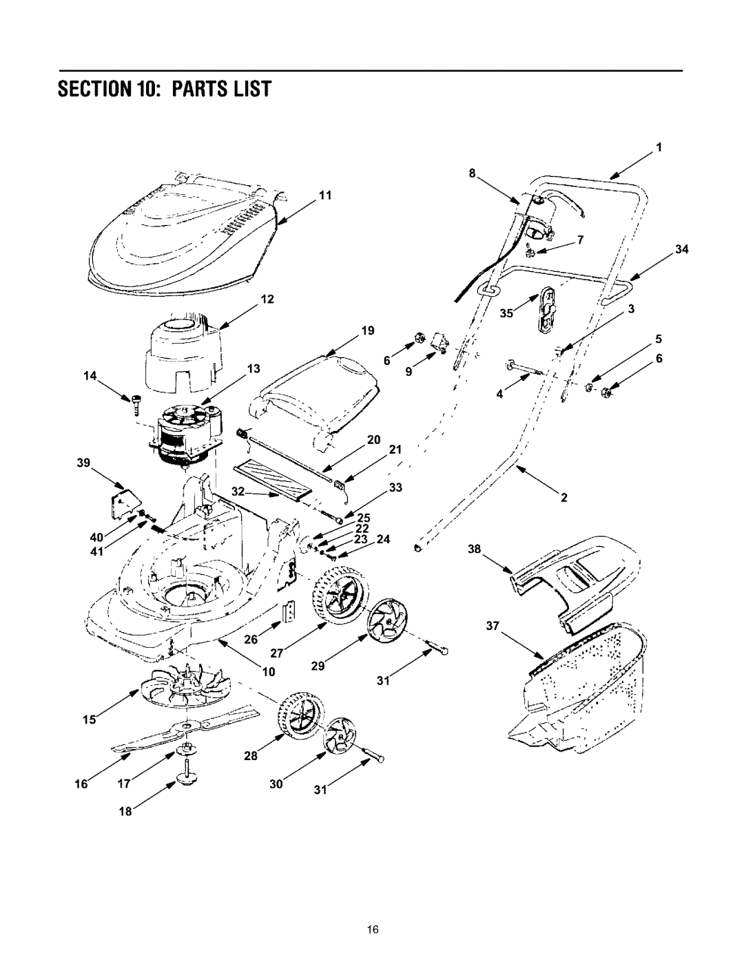 Ryobi 247.370380, 136 manual Partslist 