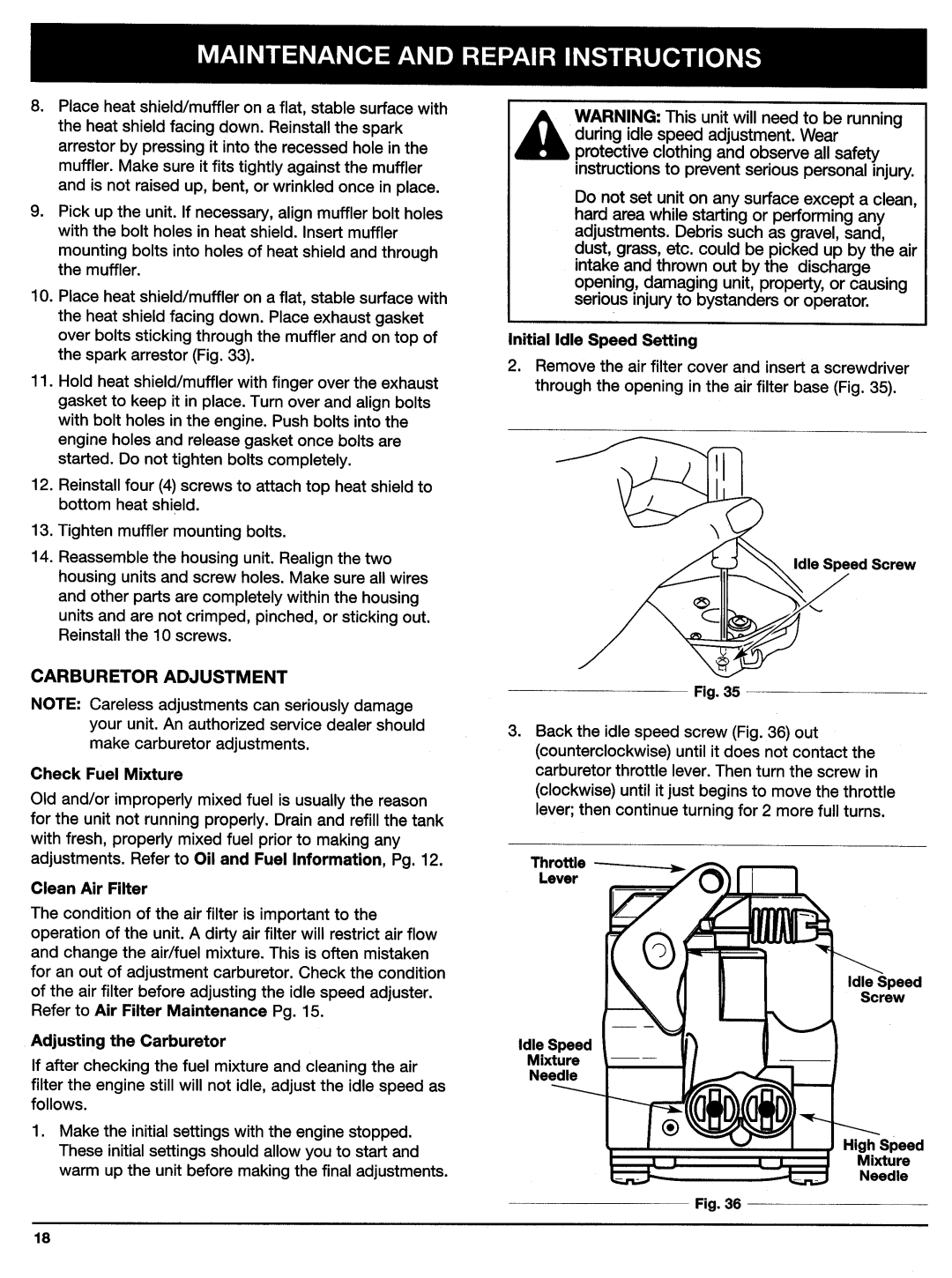 Ryobi 310BVr, 280r manual 