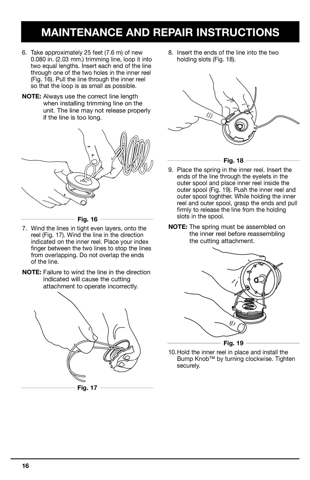 Ryobi 700r manual Maintenance and Repair Instructions 