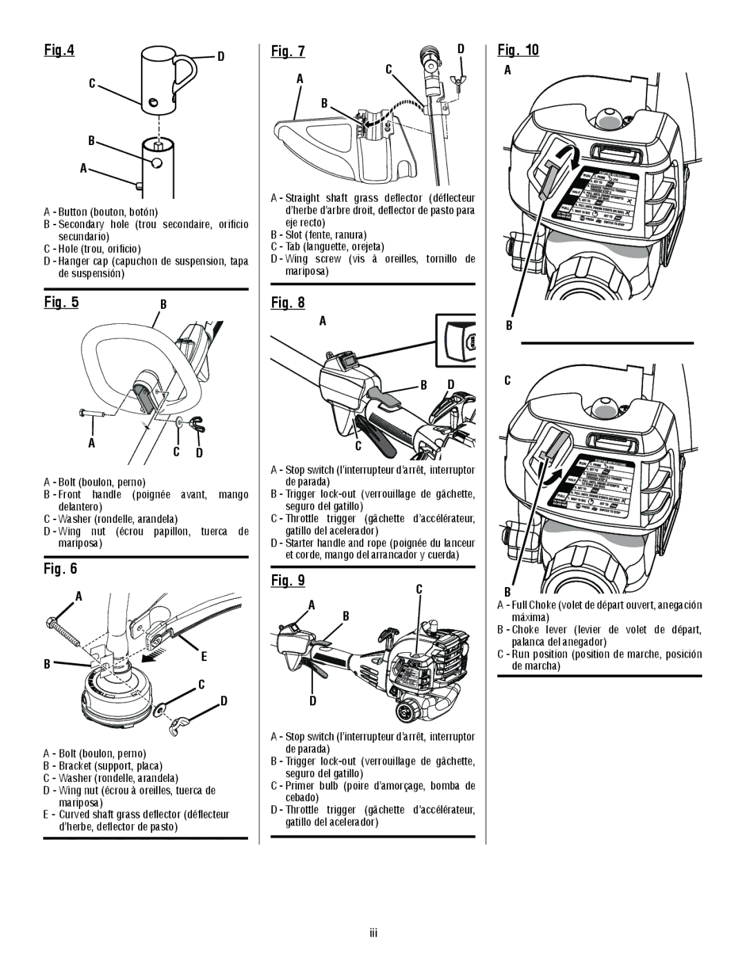 Ryobi CS26 manuel dutilisation Iii 