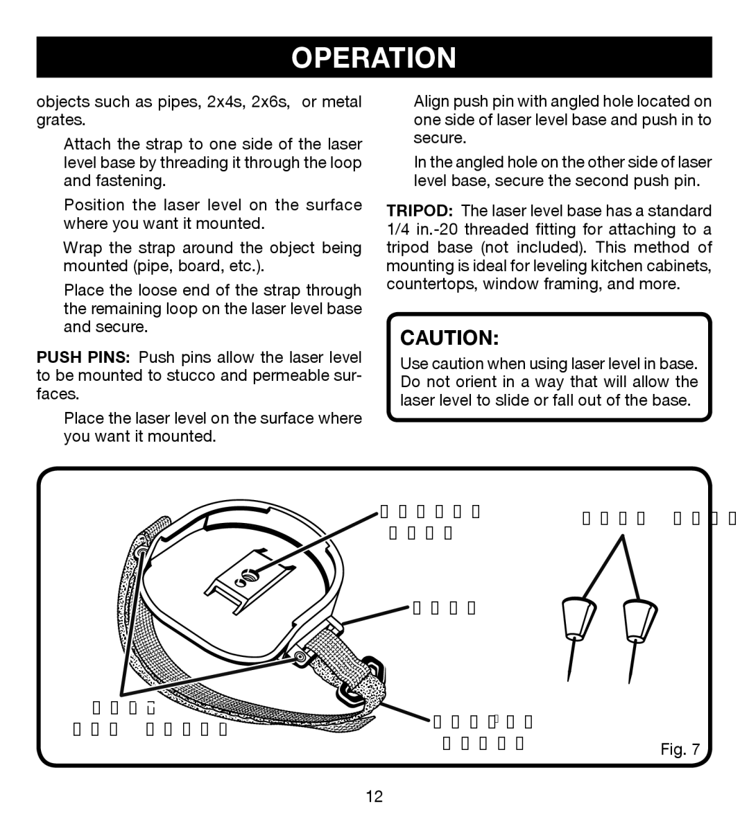 Ryobi ELL0001 manual Loop 