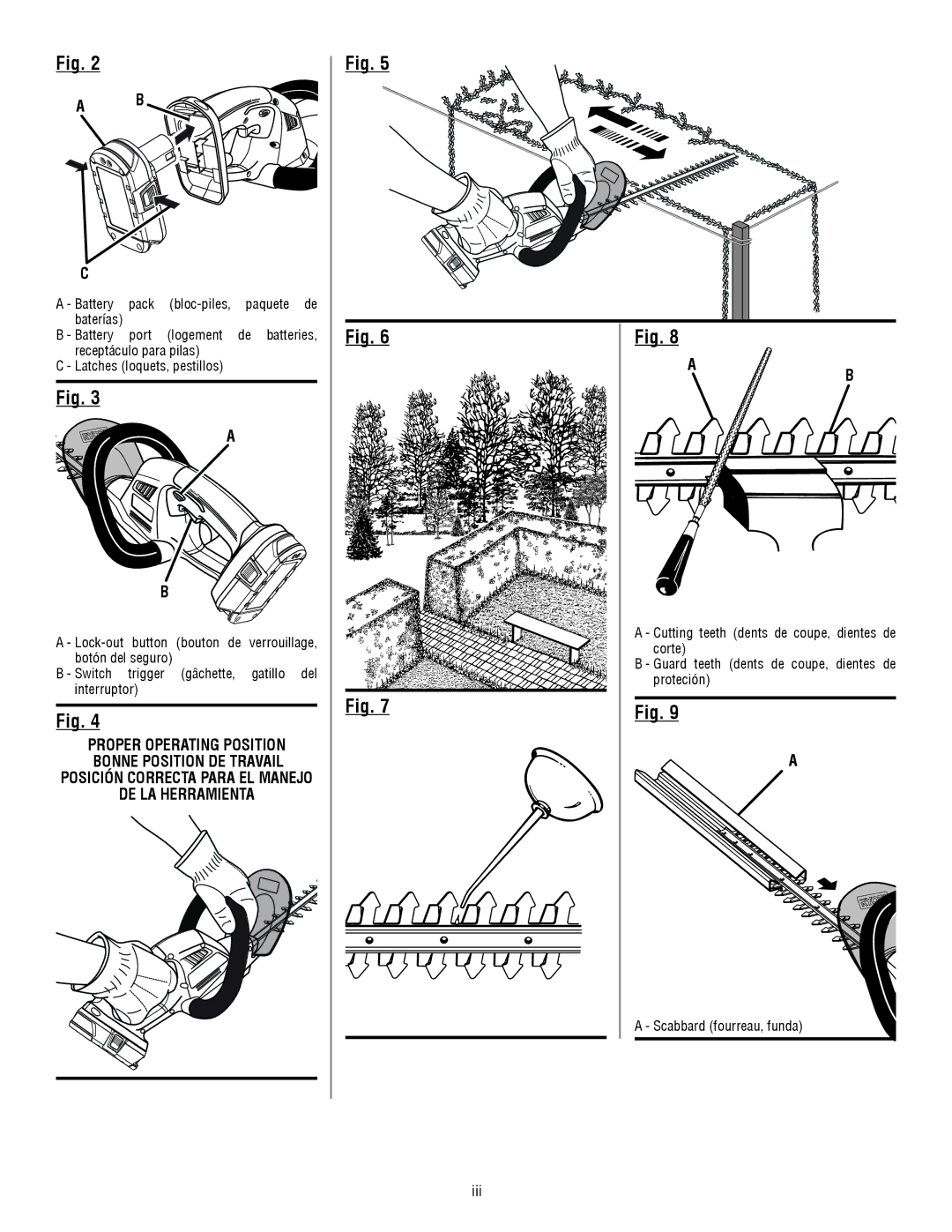 Ryobi P2603 manuel dutilisation Iii 