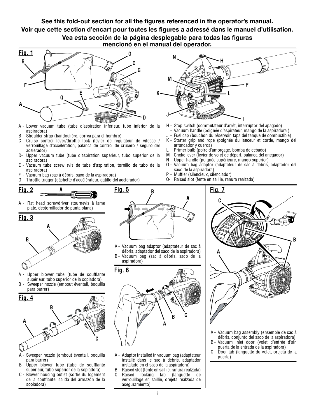 Ryobi RY09056 manuel dutilisation Sweeper nozzle embout éventail, boquilla para barrer 