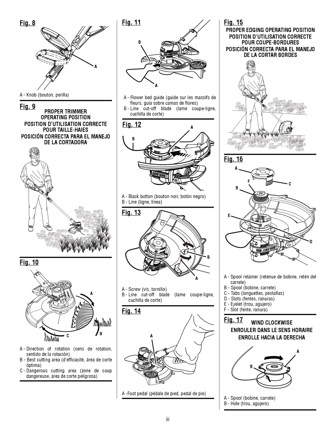 Ryobi RY24200 manuel dutilisation Position D’UTILISATION Correcte 