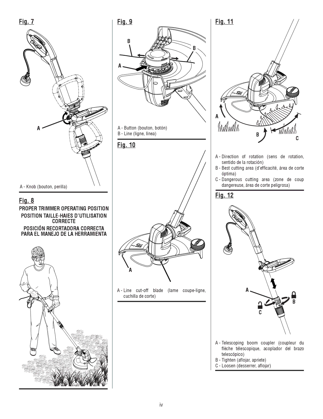 Ryobi RY41140 manuel dutilisation Correcte 