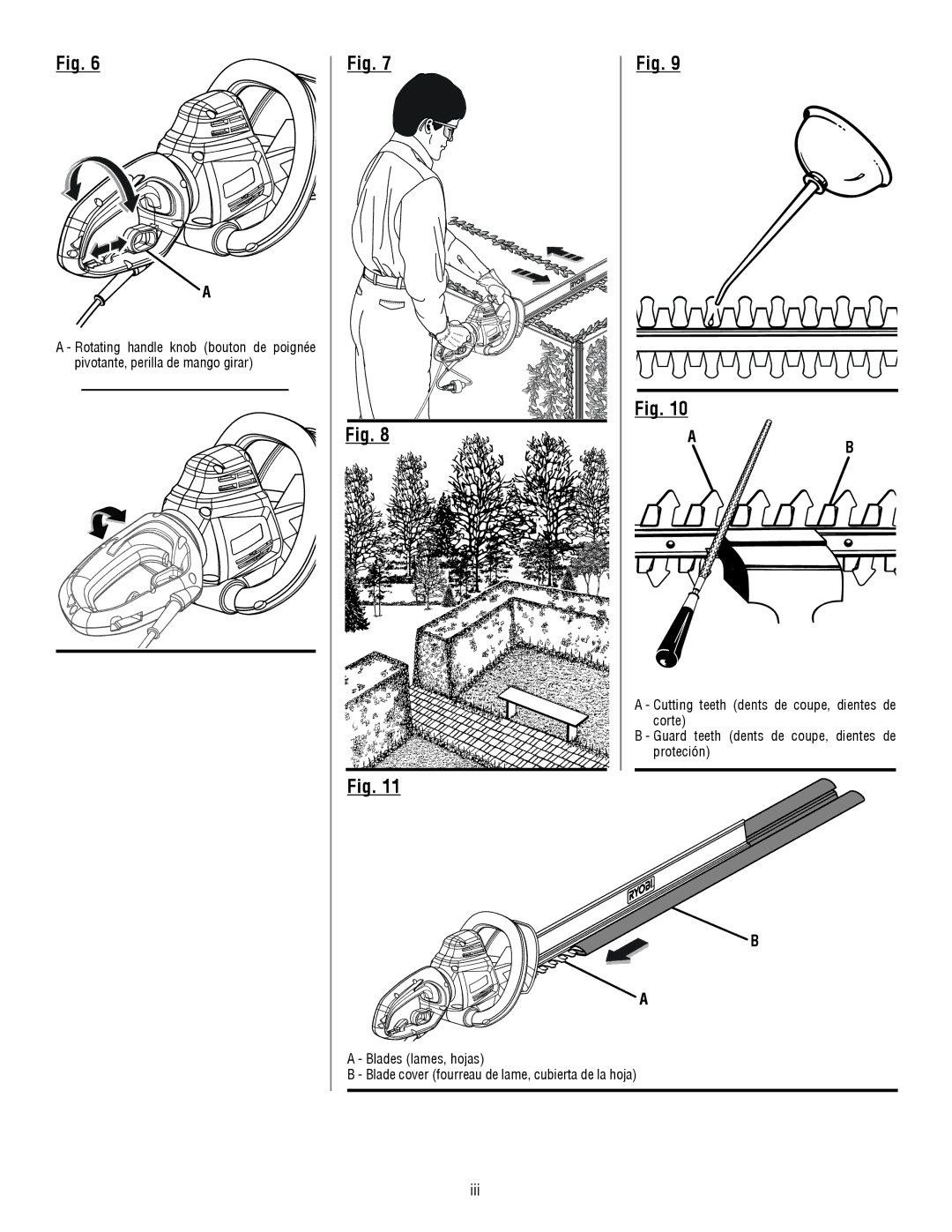 Ryobi RY44140 manuel dutilisation Iii 