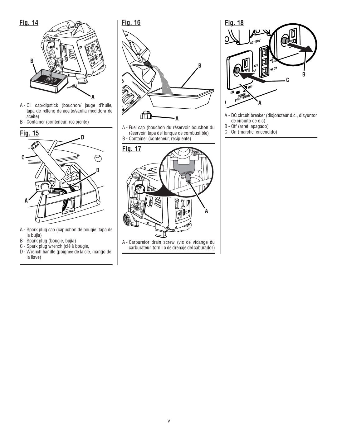 Ryobi RYI2000T manuel dutilisation OFF Idle WER 