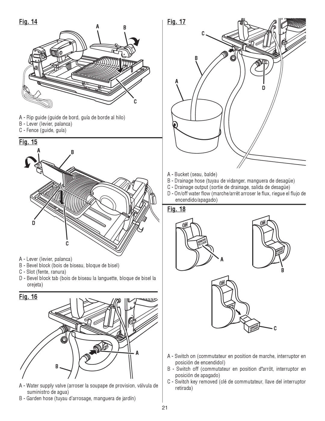 Ryobi WS730 manuel dutilisation 