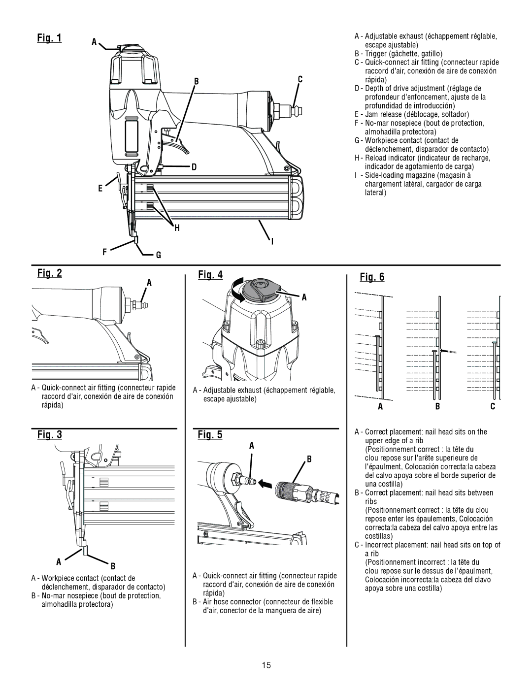 Ryobi YN200BND manuel dutilisation Escape ajustable 