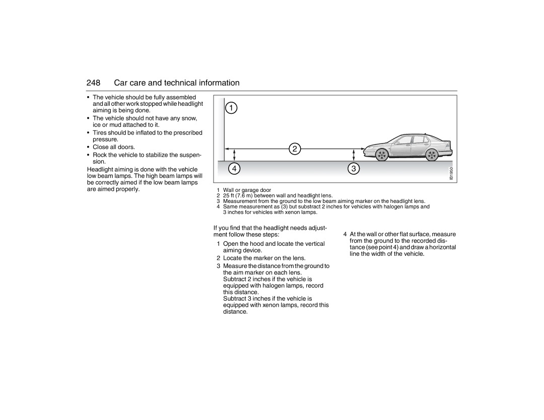 Saab 2007 owner manual IB1950 