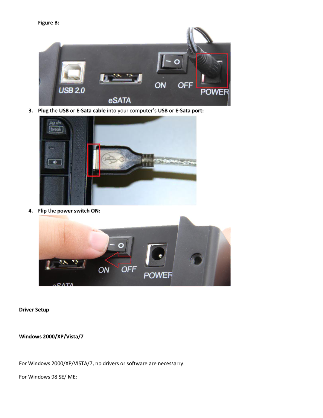 Sabrent EC-UEIS7 manual 