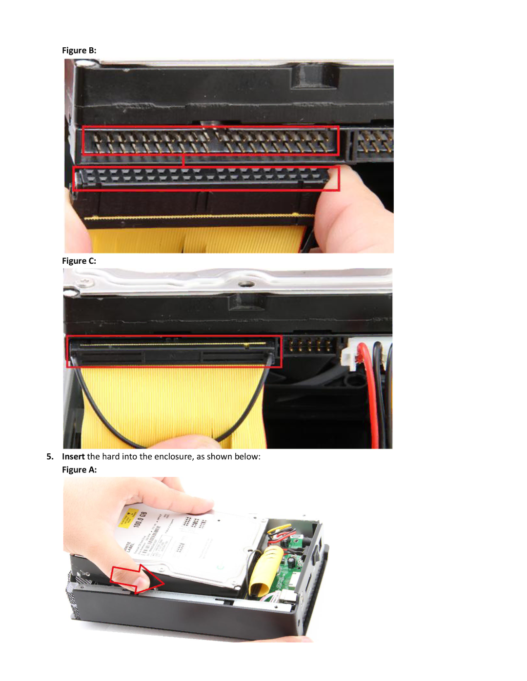 Sabrent EC-UEIS7 manual Figure C 