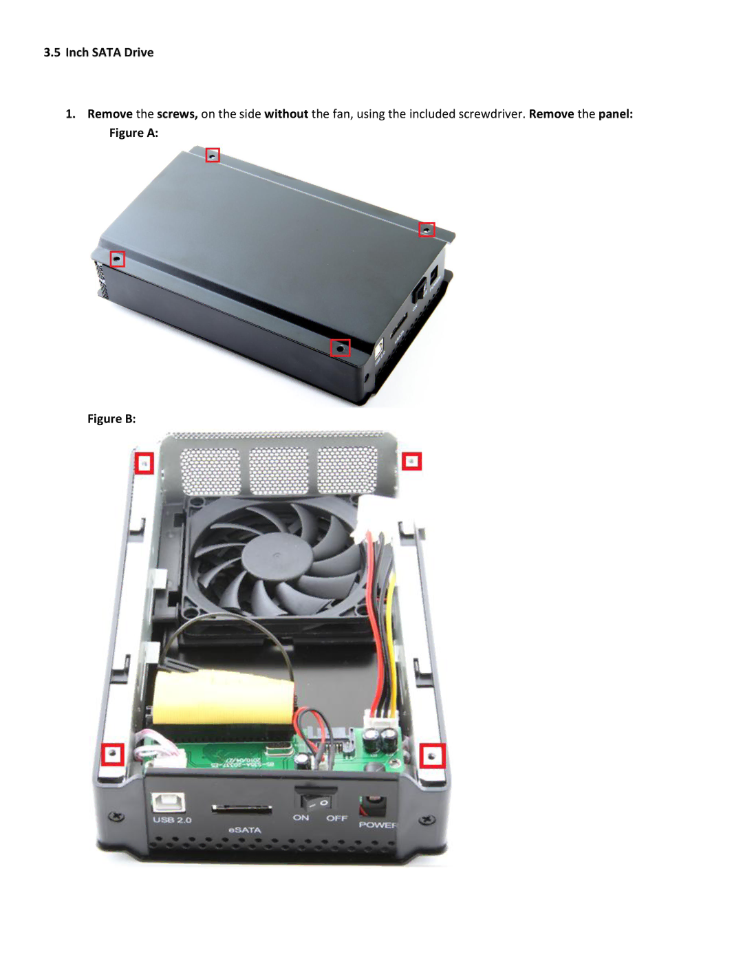 Sabrent EC-UEIS7 manual Inch Sata Drive 